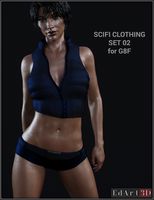 SciFi Clothing Set 2 for G8F