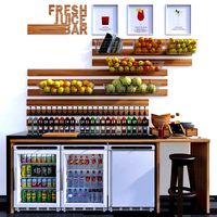 Juice Bar 02 with Polar Fridge CD080 and CD086
