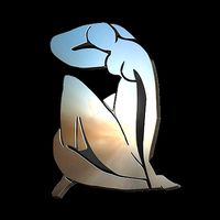 Nu Bleu II Matisse pendant | 3D