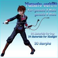 Yamato outfit for G3M-G8M - Extended License