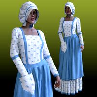 dForce Prairie Queen For GF8 Daz Studio Iray