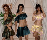 dForce - Celeste Outfit for G8F