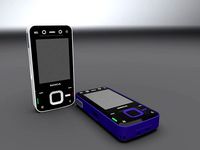 Nokia N Series N81 3d model | 3D