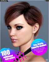Ammy Hair Texture XPansion for Genesis 3 and 8 and LaFemme