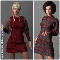 Maya Dress and 14 Styles for La Femme