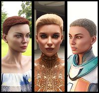 Neat Haircut Hair For Genesis 8 Female