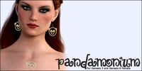 Pandamonium Earrings and Necklace G3F G8F