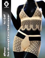 JMR dForce See-through Lace Underwear for G8F