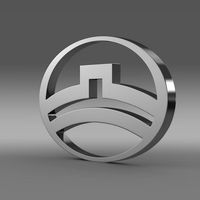 GreatWall Logo 3D Model