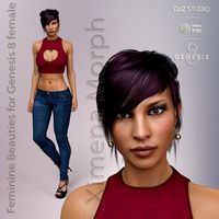 Femenine Beauties for Genesis 8 Female