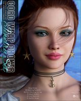 SVs Cord Wrap Choker Jewelry Set