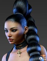 eXotique Bubble Hair for G8F