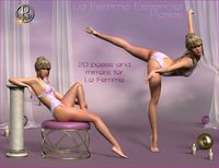 Essentials Pose Set for La Femme for Poser 11