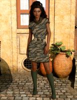 InStyle - dForce Jocelyn Outfit for Genesis 8 Females