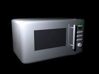 Microwave Oven 3D Model