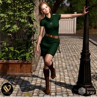 dForce Jocelyn Outfit for Genesis 8 Females
