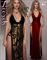 Secrets for dForce Long Chemise G8F