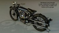 1924 Croft-cameron classic bike