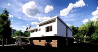 Revit luxery house with a lot of familys and good textures