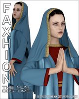 Faxhion - dForce Nun Costume