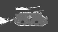 Warhammer 40K inspired Rhino Land Rider Vindicator Predator etc | 3D