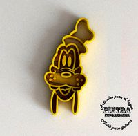 MOLDE CORTANTE PARA GALLETAS FONDANT GOOFY DISNEY | 3D