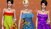 DA-Sunny Days for Sunny Dress V4/A4/Elite by kaleya