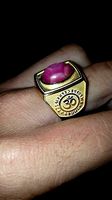 Ruby Ring 3D Printing Model | 3D