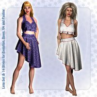 Lena Set and 14 Styles for PE, V4, Dawn and Pauline