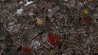 PBR seamless postapocalyptic dump ground texture