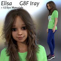Elisa for Genesis 8 Female G8F
