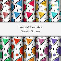 Fruity Melons Fabrics Seamless Textures Se