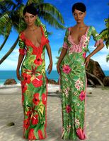 InStyle - JMR dForce Summer Long Dress for G3F and G8F