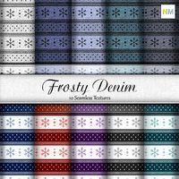 Frosty Denim Seamless Textures Se