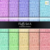Fluffy Set A Fabrics Seamless Textures Se