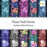 Flower Truth Denim Seamless Textures Se