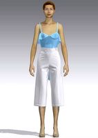 Cute women ruffled top