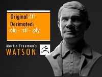 Martin Freeman John Watson - from Sherlock | 3D