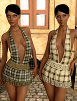 InStyle - JMR dForce Day Dreamer Short Dress for G3F and G8F