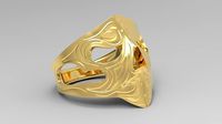Scull ring | 3D