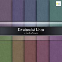 Desaturated Linen Fabrics Seamless Textures Se