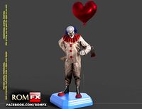The Evil Clown - A Creepy Figure Printable | 3D