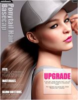 Basecap Ponytail Hair for Genesis 3 and 8 Females - UPGRADE