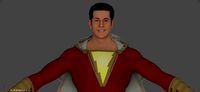 Shazam-Zachary Levi- Rigged 3d Model