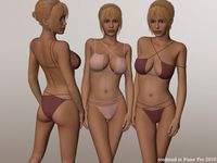 Strappy Two Piece Bikini Set I for V4A4G4S4Elite and Pose