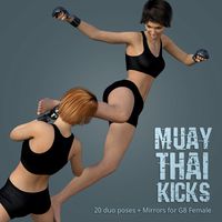 MUAY THAI KICKS for Genesis 8 Female