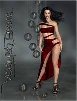 dForce-Voguish Dress for Genesis 8 Female