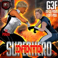SuperHero Confrontation for G3F Volume 1
