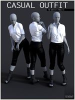 Casual Outfit for Genesis 8 Female