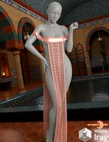 VERSUS - dForce Sexy Loin Dress 2 for Genesis 8 Females